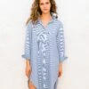 Mersea - Essential Shirt Dress - Blue Striped -Mersea Sales Store DRE 71086 SS22 WEB22 06 becf25bd 1c4a 426e a6aa 4607fd95b7c1
