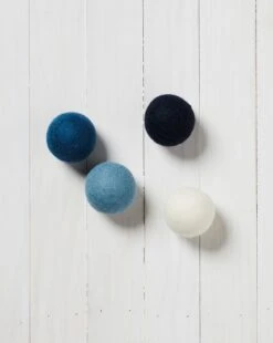 Wool Dryer Balls -Mersea Sales Store DRYER BLUE 1