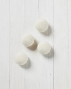 Wool Dryer Balls -Mersea Sales Store DRYER CREAM 1