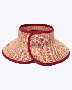 MerSea - Roll-up Travel Visor - Poppy (Add-On) -Mersea Sales Store HAT 21621 SS22 WEB22 01 1