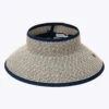 Mersea - Roll-up Travel Visor - Striped Navy 1 Mersea - Roll-up Travel Visor - Striped Navy -Mersea Sales Store HAT 62050 bed18d6d 8edf 4a88 8427 c23669f4c789