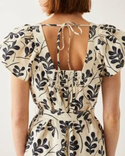 MerSea - Earhart Jumpsuit - Navy Vine -Mersea Sales Store JMP 00207 NVY BACK 16cbf908 9d9d 4e55 9f84 328cbcddfed9