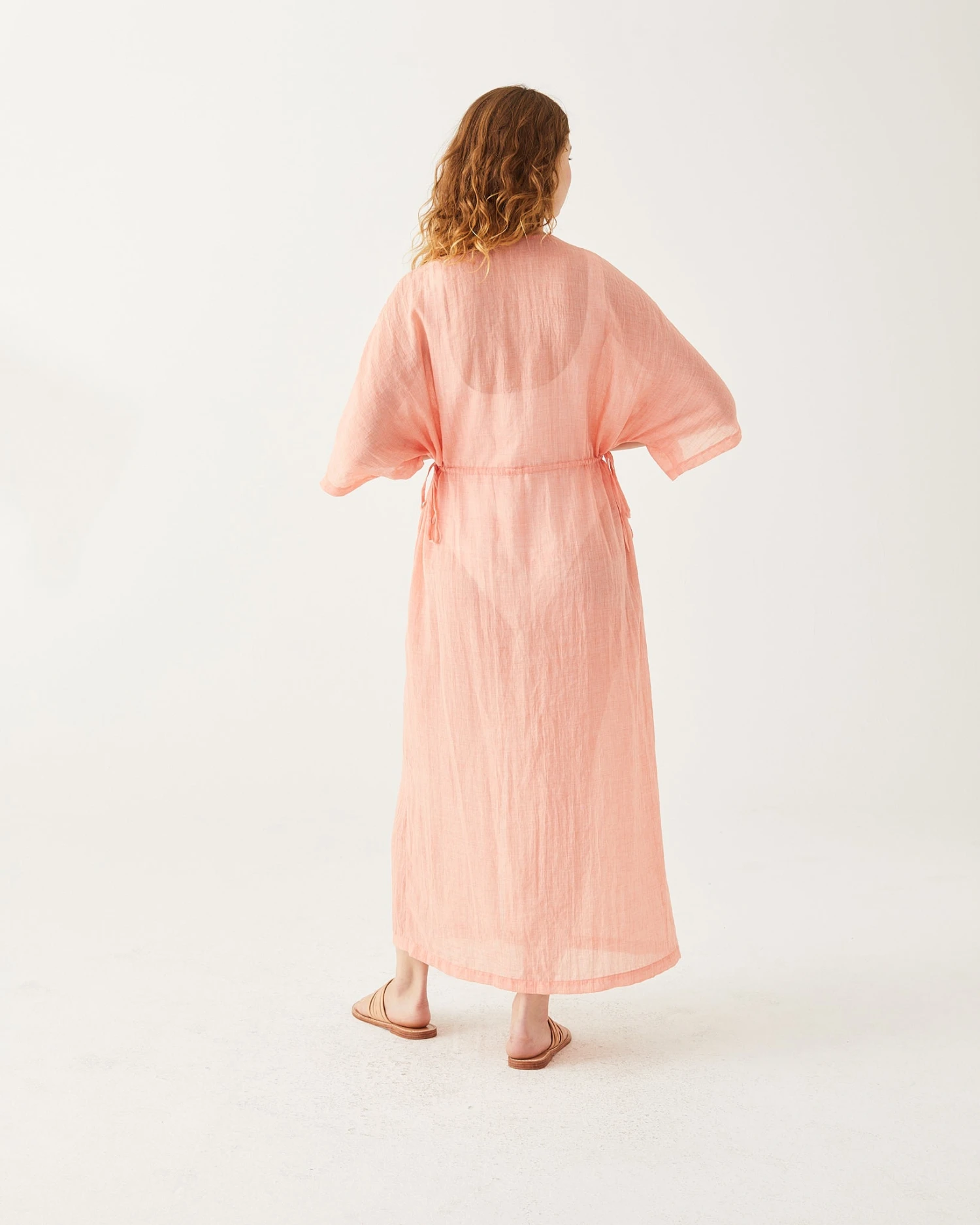 MerSea- Breezy Kaftan Dress - Coral (Add-On) 5 MerSea- Breezy Kaftan Dress - Coral (Add-On) - Image 3