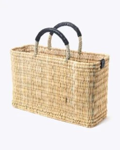 Medina Market Basket - Medium 22 Medina Market Basket - Medium -Mersea Sales Store MEDINA BLACK M SS22 WEB22 01