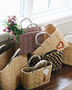 Medina Icon Basket - Red Heart 9 Medina Icon Basket - Red Heart -Mersea Sales Store MEDINA NATURAL HEART SS22 WEB22 03