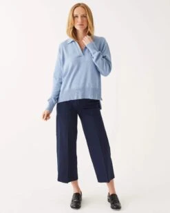 MerSea - Mariner Polo Sweater - Horizon -Mersea Sales Store Mariner Polo Sweater Horizon 3