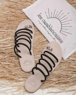 Palma Sandal -Mersea Sales Store Palma sandals bronze black 3