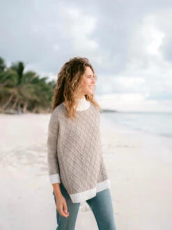 MerSea - Revamped Lisbon Ringer - Driftwood W/ Sea Salt Detail (Add-On)