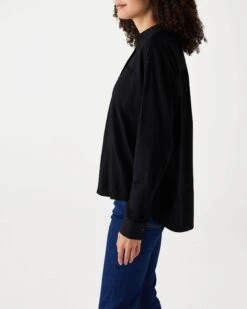 Moderne Oxford Tee -Mersea Sales Store TOP 00240 BLK S 1622 web 1