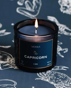 Capricorn Zodiac Candle - (December 22 - January 19) -Mersea Sales Store air sun sign candle Capricorn 3