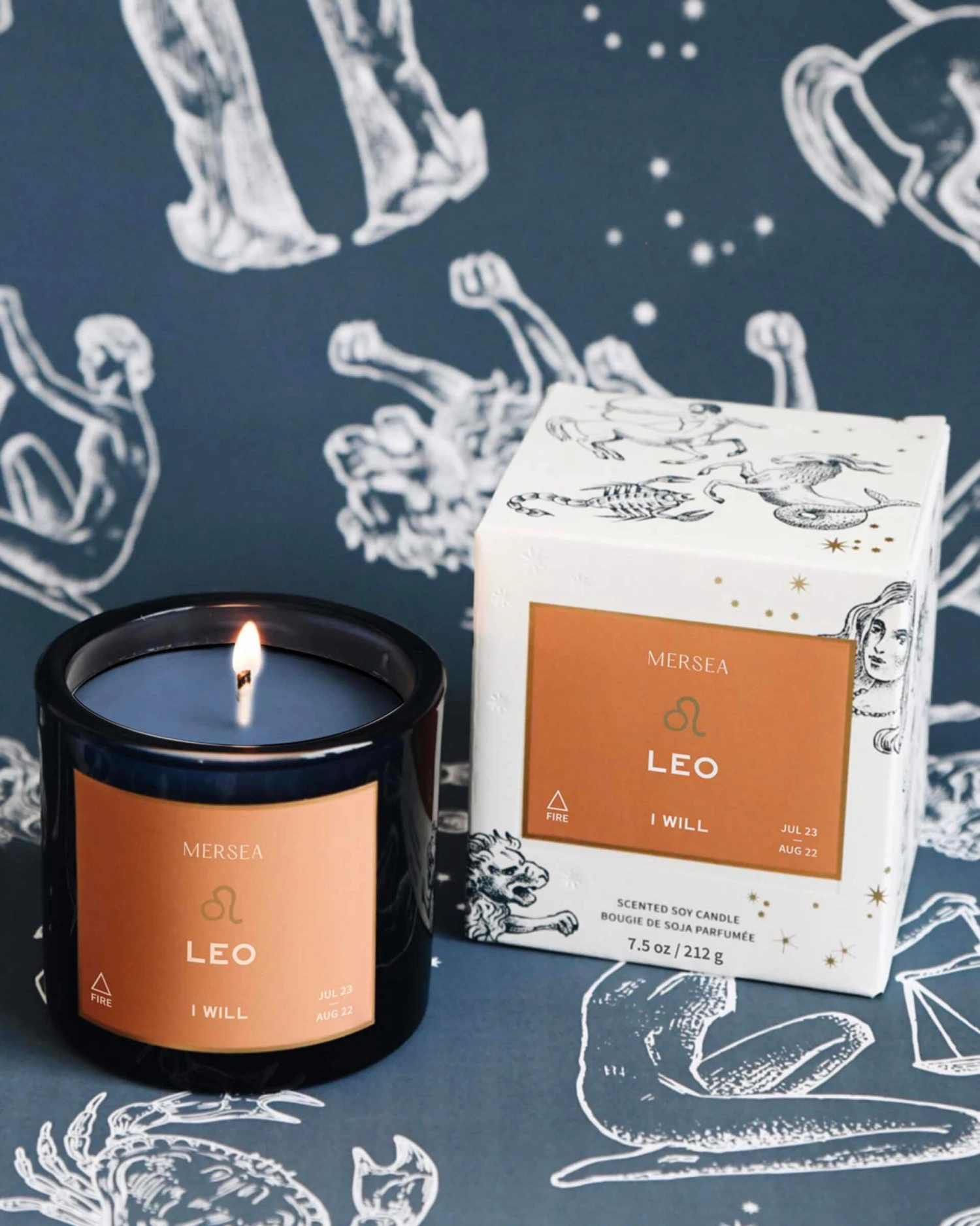 Leo Zodiac Candle - (July 23 - August 22) 3 Leo Zodiac Candle - (July 23 - August 22)