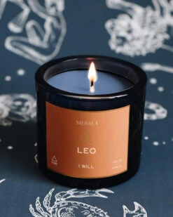 Leo Zodiac Candle - (July 23 - August 22) 7 Leo Zodiac Candle - (July 23 - August 22) -Mersea Sales Store air sun sign candle Leo 3