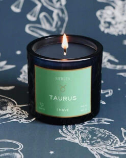 Taurus Zodiac Candle - (April 20 - May 20) 7 Taurus Zodiac Candle - (April 20 - May 20) -Mersea Sales Store air sun sign candle Taurus 3
