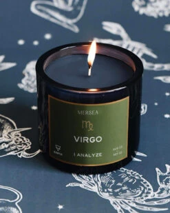 Virgo Zodiac Candle - (August 23 - September 22) -Mersea Sales Store air sun sign candle Virgo 3