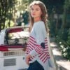 MerSea - Amour Sweater - Tide Blue/Cherry Stripes (Add-On)