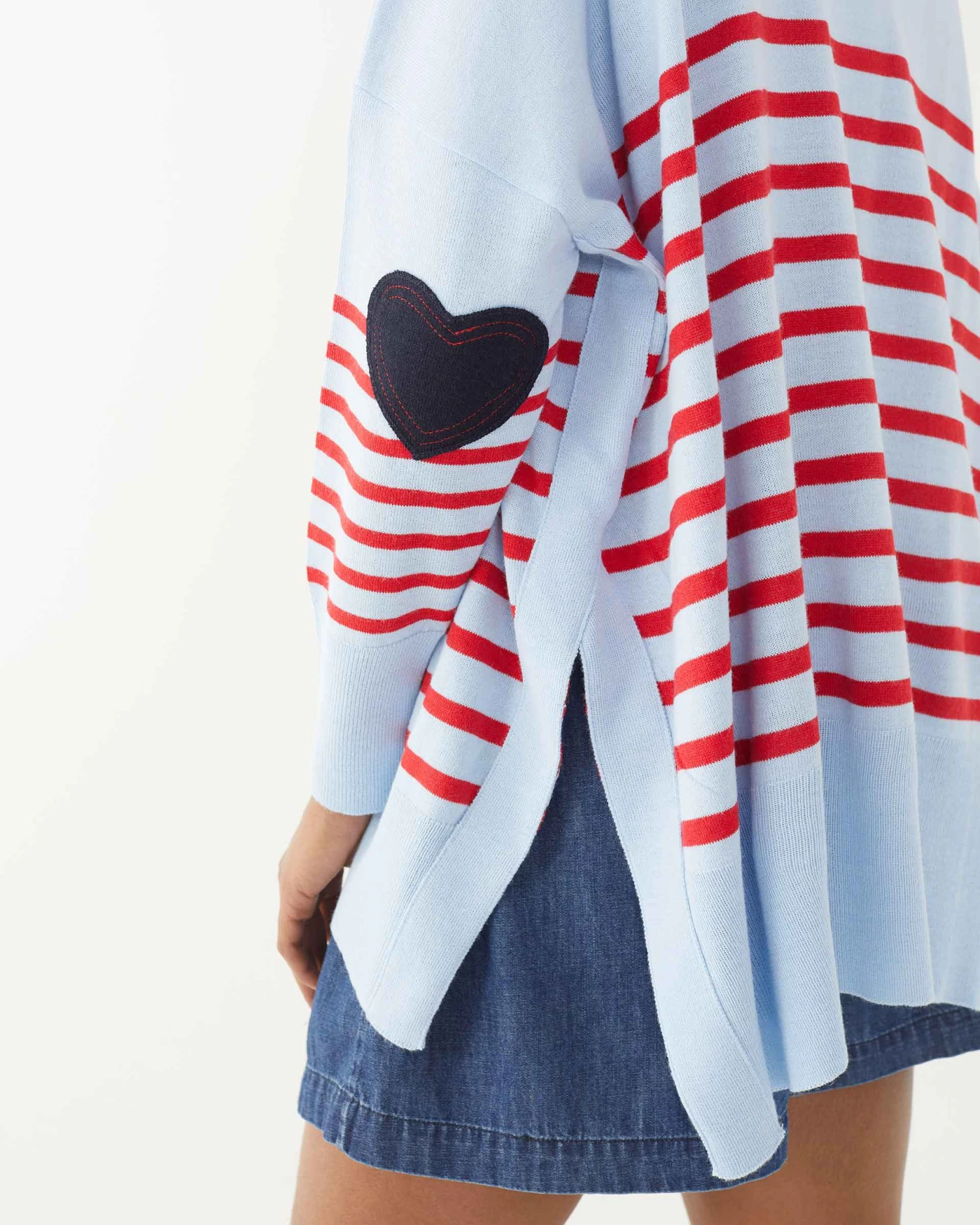 MerSea - Amour Sweater - Tide Blue/Cherry Stripes 6 MerSea - Amour Sweater - Tide Blue/Cherry Stripes - Image 4