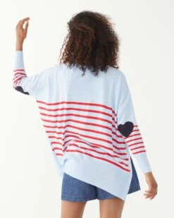 MerSea - Amour Sweater - Tide Blue/Cherry Stripes 13 MerSea - Amour Sweater - Tide Blue/Cherry Stripes -Mersea Sales Store amour sweater heart patch blue red stripes 4 ef6a47b6 4c2e 4a85 a8b4 0494b18c4223