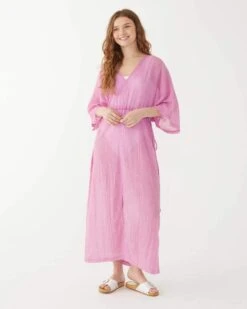 Breezy Kaftan Dress -Mersea Sales Store breezy kaftan dress orchid pink 1
