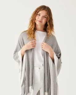 Charleston Travel Wrap -Mersea Sales Store charleston cotton cashmere wrap white 2