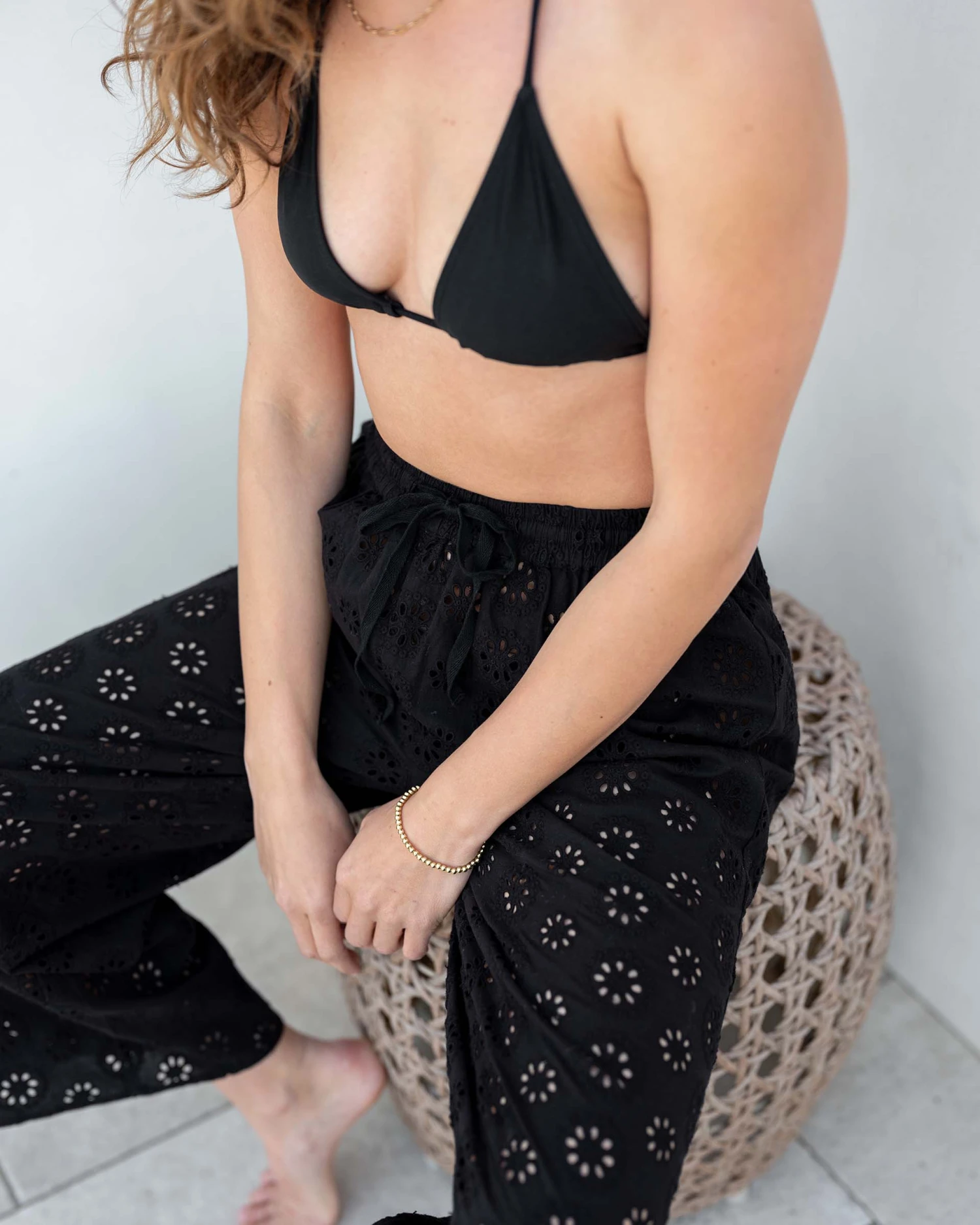 Daisy Eyelet Coverup Pant 5 Daisy Eyelet Coverup Pant - Image 3