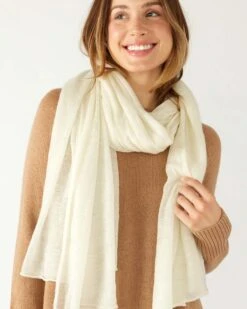 Napa Cashmere Scarf 23 Napa Cashmere Scarf -Mersea Sales Store napa cashmere scarf moonstone 1