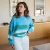 MerSea - Pisa Stripe Sweater - Blueprint/Green 1 MerSea - Pisa Stripe Sweater - Blueprint/Green -Mersea Sales Store pisa sweater blueprint green 1 1