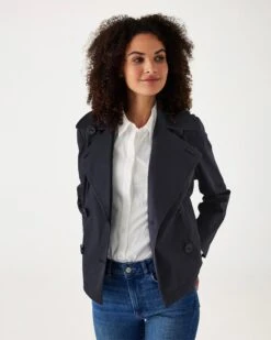 Sailor Peacoat 20 Sailor Peacoat -Mersea Sales Store sailor peacoat navy blue 0002 COT 00250 NVY FW23 ST 092