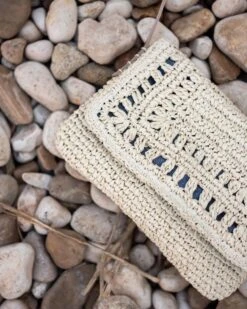 MerSea - Sun Chaser Straw Pochette - Natural (Add-On) -Mersea Sales Store sun chaser straw pochette natural 4