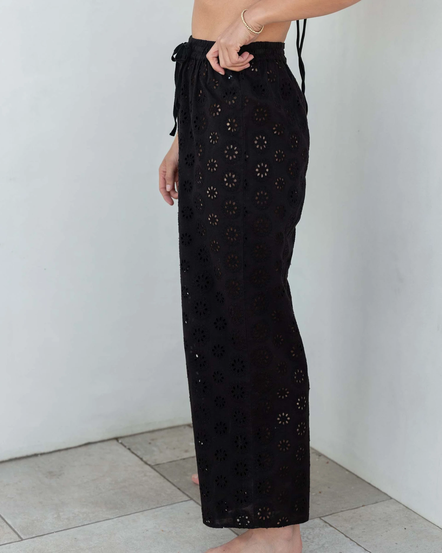 Daisy Eyelet Coverup Pant 4 Daisy Eyelet Coverup Pant - Image 2