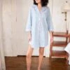 Over The Cotton Moon Nightshirt - Azure