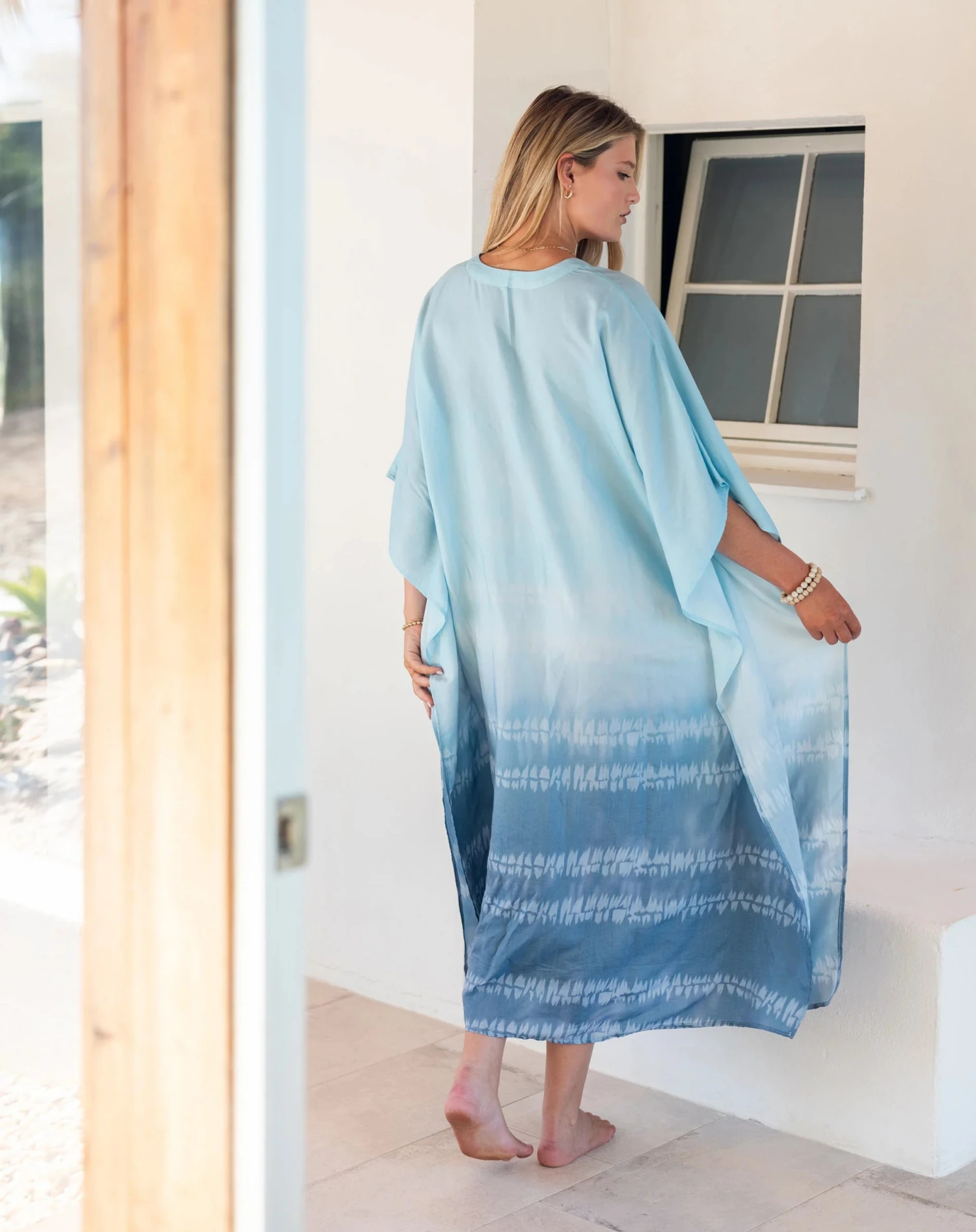 MerSea - Palm Springs Kaftan - Shoreline Blue (Add-On) 5 MerSea - Palm Springs Kaftan - Shoreline Blue (Add-On) - Image 3