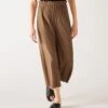 Ibiza Pant -Mersea Sales Store womens light brown lightweight wide leg pant front view 6e78664c 087d 491b bf6d 32b8a359b38c