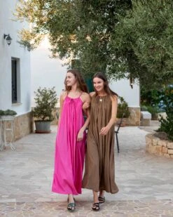 Patio Dress 26 Patio Dress -Mersea Sales Store womens light brown loose fit pullover maxi dress travel destination look 5f838782 835a 40e5 8bda b71d7ff7b022