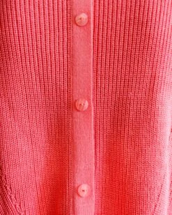 Camden Short Sleeve Sweater 24 Camden Short Sleeve Sweater -Mersea Sales Store womens light pink short sleeve sweater buttons one size detail